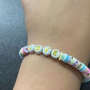 Hand made beaded bracelet